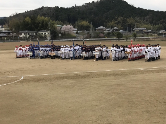 【学童】南丹市長旗杯開会式に参加してきました