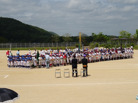 西京都　会長杯争奪大会開会式に参加しました